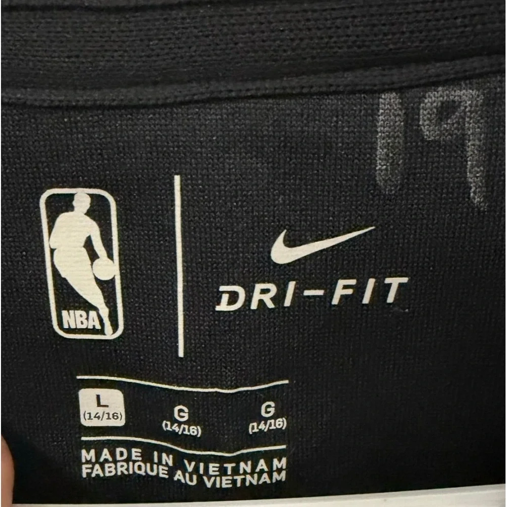 Nike Portland Trail Blazers Damian Lillard Jersey Black Kids Large 14/16 NBA NWT